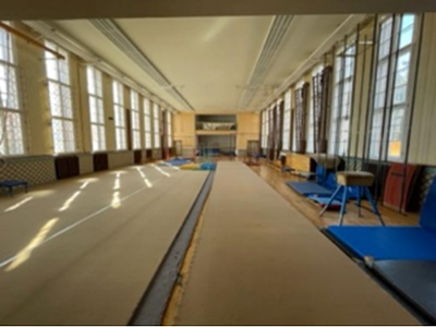 Doppelturnhalle Innenansicht